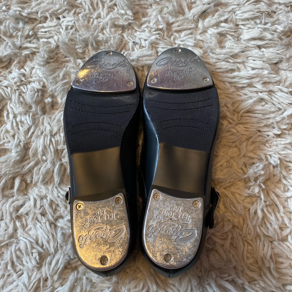 Black Adult Mary Jane Capezio Tap Shoes